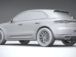 Porsche Macan GTS 2020 3D Model