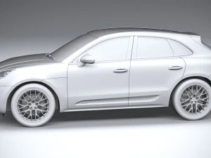 Porsche Macan GTS 2020 3D Model