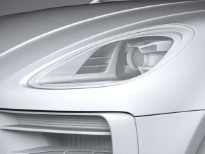 Porsche Macan GTS 2020 3D Model