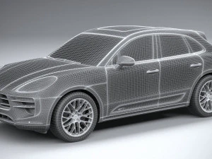 Porsche Macan GTS 2020 3D Model