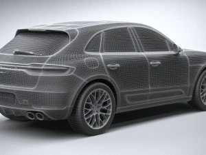 Porsche Macan GTS 2020 3D Model