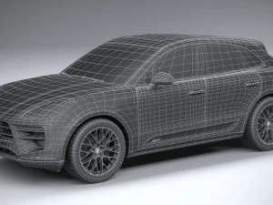 Porsche Macan GTS 2020 3D Model