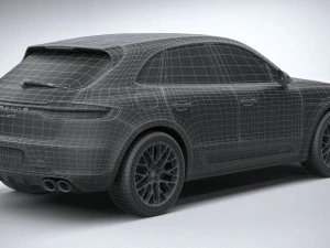Porsche Macan GTS 2020 3D Model