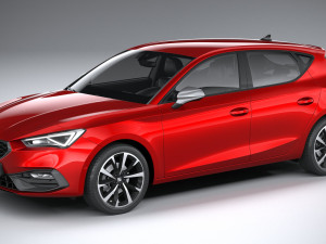Seat Leon FR 2020 3D मॉडल
