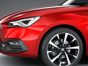 Seat Leon FR 2020 Model 3D