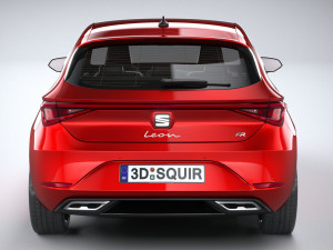 Seat Leon FR 2020 Model 3D