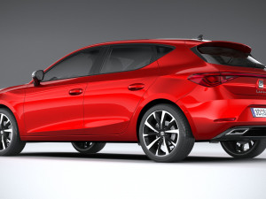 Seat Leon FR 2020 Model 3D