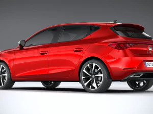 Seat Leon FR 2020 3D Model