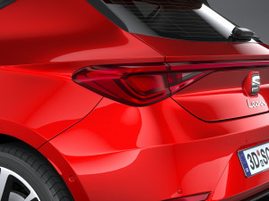 Seat Leon FR 2020 Model 3D