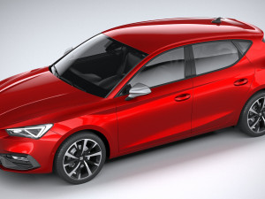 Seat Leon FR 2020 Model 3D