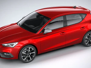 Seat Leon FR 2020 3D Model