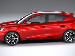 Seat Leon FR 2020 Model 3D