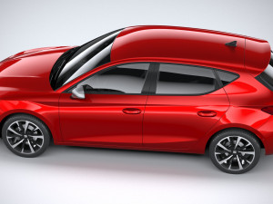 Seat Leon FR 2020 Model 3D