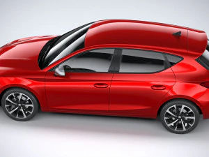 Seat Leon FR 2020 3D Model