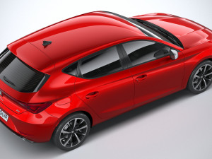 Seat Leon FR 2020 Model 3D