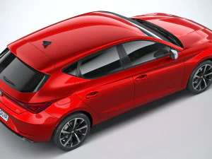 Seat Leon FR 2020 3D Model