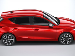Seat Leon FR 2020 Model 3D