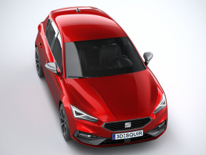 Seat Leon FR 2020 Model 3D