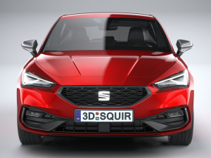 Seat Leon FR 2020 Model 3D