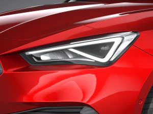 Seat Leon FR 2020 3D Model