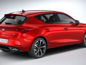 Seat Leon FR 2020 3D Model