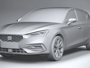 Seat Leon FR 2020 3D Model