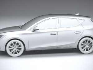 Seat Leon FR 2020 Model 3D