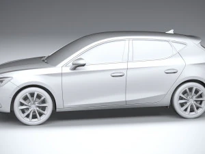 Seat Leon FR 2020 3D Model