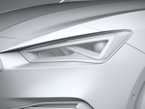 Seat Leon FR 2020 Model 3D