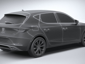 Seat Leon FR 2020 Model 3D