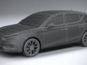 Seat Leon FR 2020 3D Model