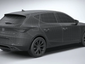 Seat Leon FR 2020 3D Model