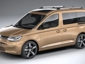 Volkswagen Caddy 2021 Modèle 3D