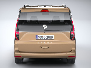 Volkswagen Caddy 2021 Modelo 3D