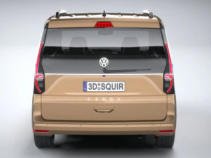 Volkswagen Caddy 2021 3D Model
