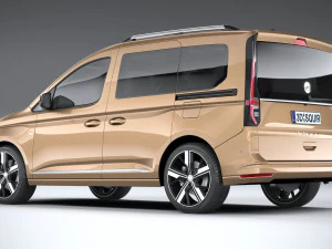 Volkswagen Caddy 2021 3D Model