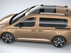 Volkswagen Caddy 2021 3D Model