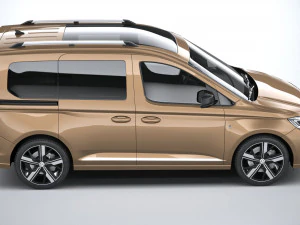 Volkswagen Caddy 2021 3D Model