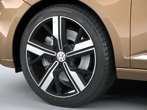 Volkswagen Caddy 2021 3D Model