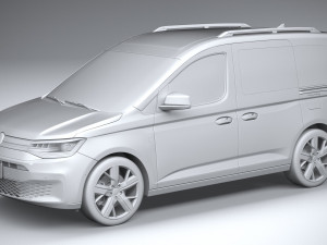 Volkswagen Caddy 2021 Modelo 3D