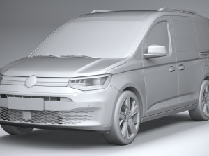 Volkswagen Caddy 2021 Modelo 3D
