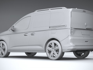 Volkswagen Caddy 2021 Modelo 3D