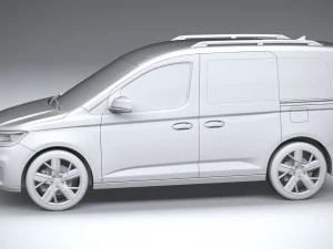 Volkswagen Caddy 2021 3D Model