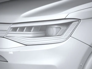 Volkswagen Caddy 2021 3D Model