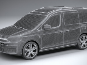 Volkswagen Caddy 2021 Modelo 3D