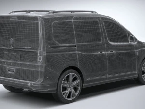 Volkswagen Caddy 2021 3D Model