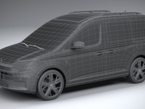 Volkswagen Caddy 2021 Modelo 3D