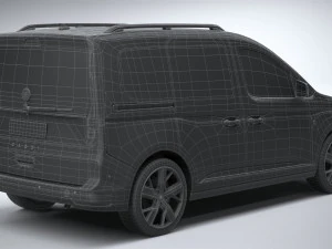 Volkswagen Caddy 2021 3D Model