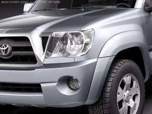 Toyota Tacoma Single Cab 2010 3Dモデル