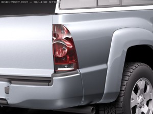 Toyota Tacoma Single Cab 2010 3Dモデル